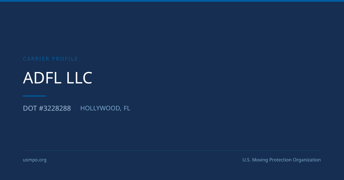 Adfl Llc Reviewed | USMPO