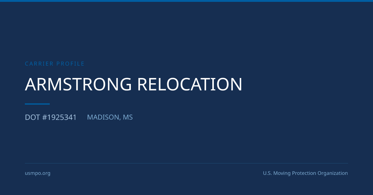 Armstrong Relocation Reviewed | USMPO