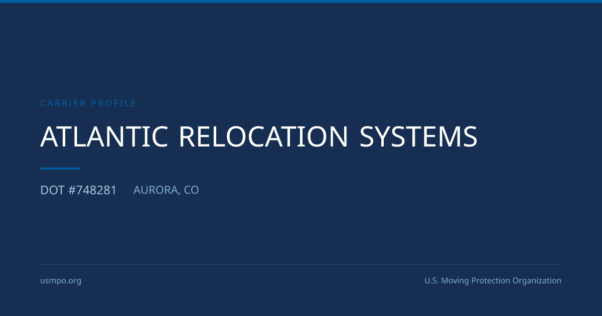 Atlantic Relocation Systems Reviewed | USMPO