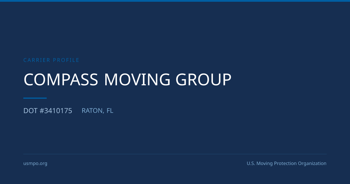 Compass Moving Group Reviewed | USMPO