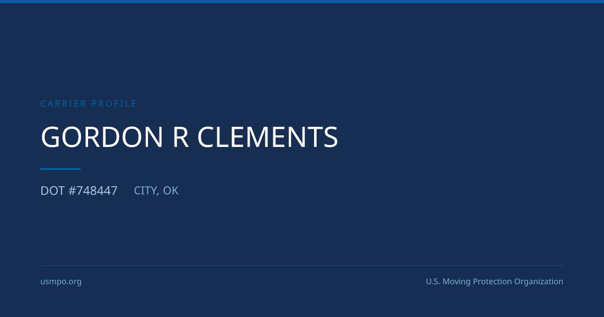 Gordon R Clements Reviewed | USMPO