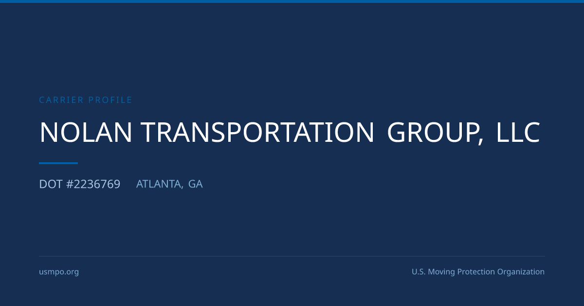 Nolan Transportation Group, Llc Reviewed | USMPO