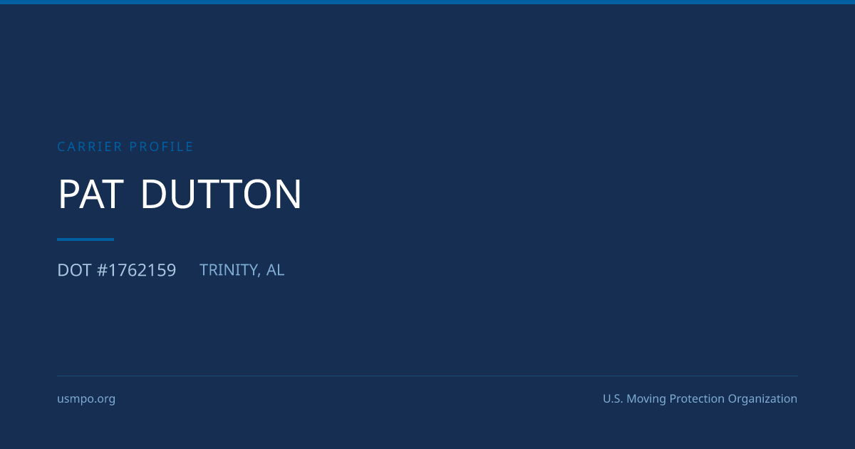 Pat Dutton Reviewed | USMPO