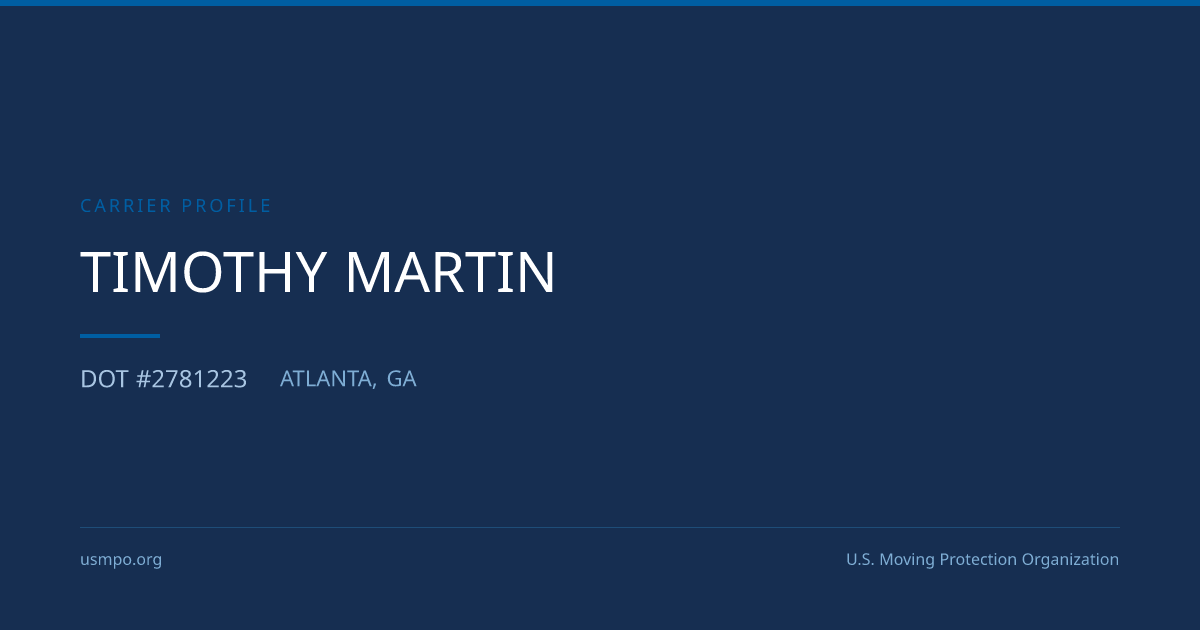 Timothy Martin Reviewed | USMPO
